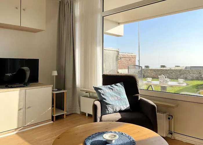 Апартаменты Klaar Kiming- Meerblick 1b, Sandwall Вик-ауф-Фёр